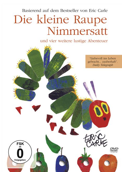 Die kleine Raupe Nimmersatt, DVD