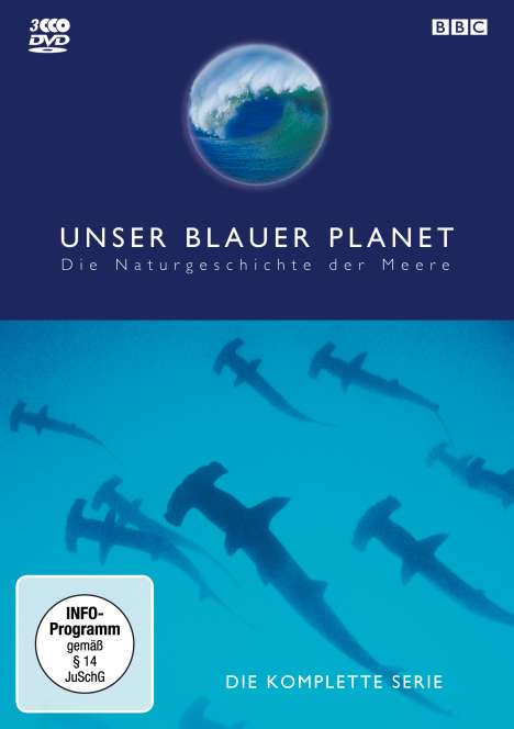 Erde: Unser blauer Planet, 3 DVDs