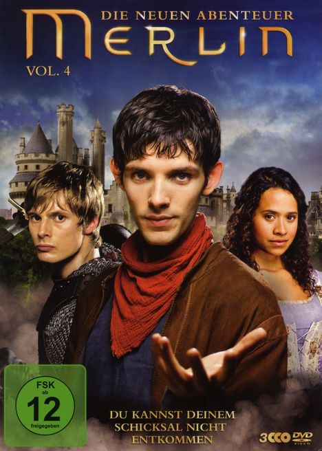 Merlin: Die neuen Abenteuer Season 2 Box 2 (Vol.4), 3 DVDs