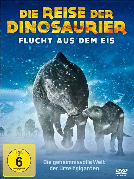 Die Reise der Dinosaurier - Flucht aus dem Eis, DVD