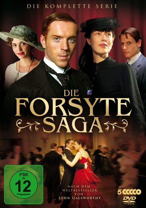 Die Forsyte Saga (2002) (Gesamtbox), 5 DVDs