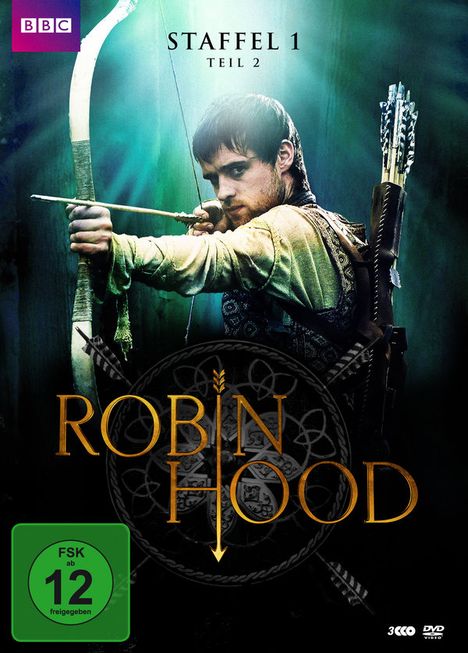 Robin Hood Staffel 1 Teil 2, 3 DVDs