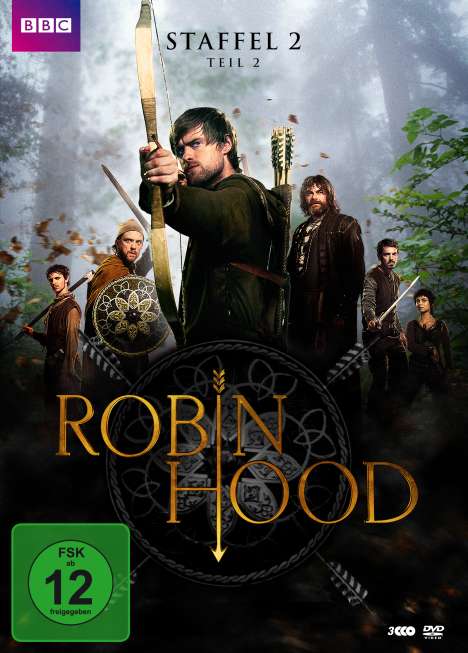 Robin Hood Staffel 2 Teil 2, 3 DVDs