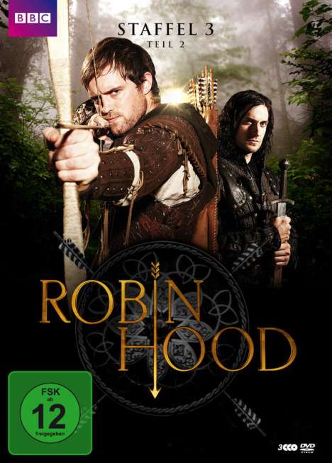 Robin Hood Staffel 3 Teil 2, 3 DVDs