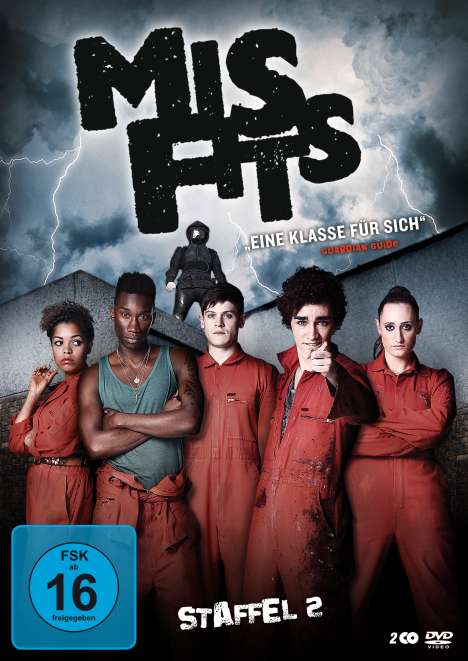 Misfits Staffel 2, 2 DVDs