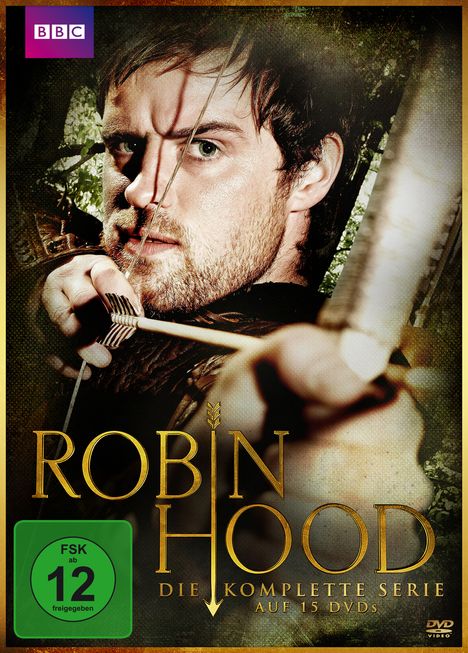 Robin Hood (2006-2009) (Komplette Serie), 15 DVDs