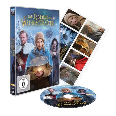 Die Legende vom Weihnachtsstern (inkl. Sticker-Set), DVD
