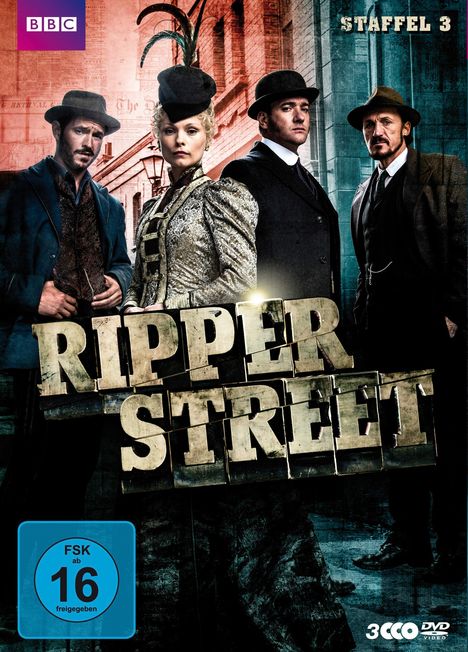 Ripper Street Staffel 3, 3 DVDs