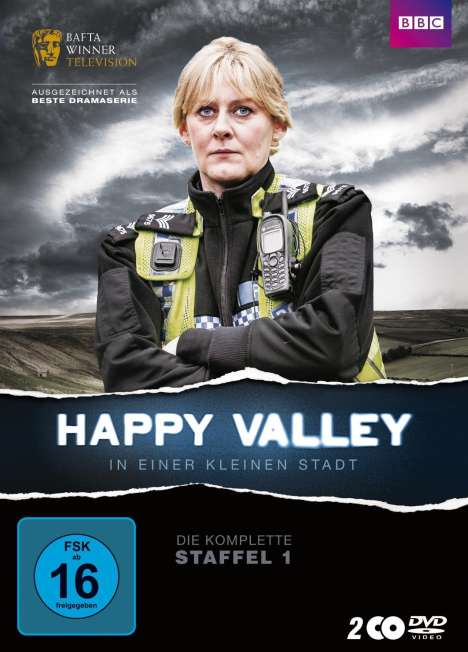 Happy Valley Season 1, 2 DVDs