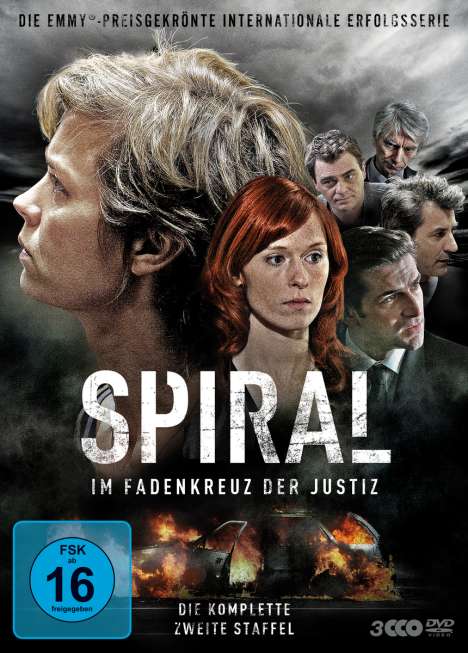 Spiral Staffel 2, 3 DVDs