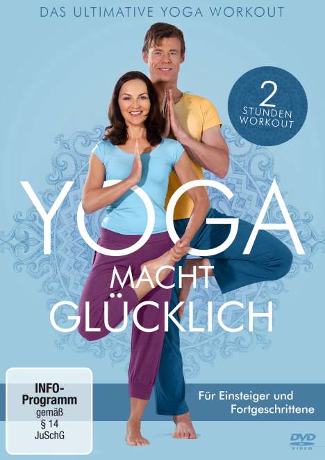 Yoga macht glücklich - Das ultimative Yoga Workout, DVD