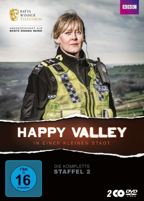 Happy Valley Season 2, 2 DVDs
