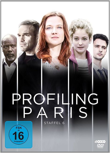 Profiling Paris Staffel 6, 4 DVDs