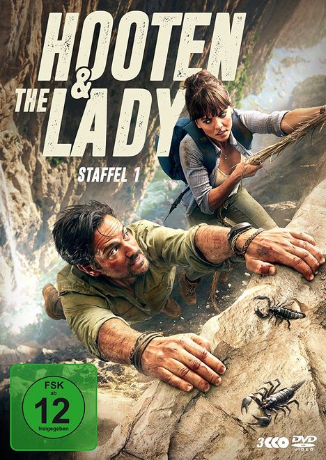 Hooten &amp; The Lady Staffel 1, 3 DVDs