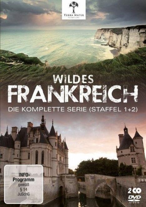 Wildes Frankreich (Komplette Serie), 2 DVDs