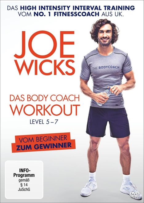 Joe Wicks - Das Body Coach Workout Level 5-7, DVD