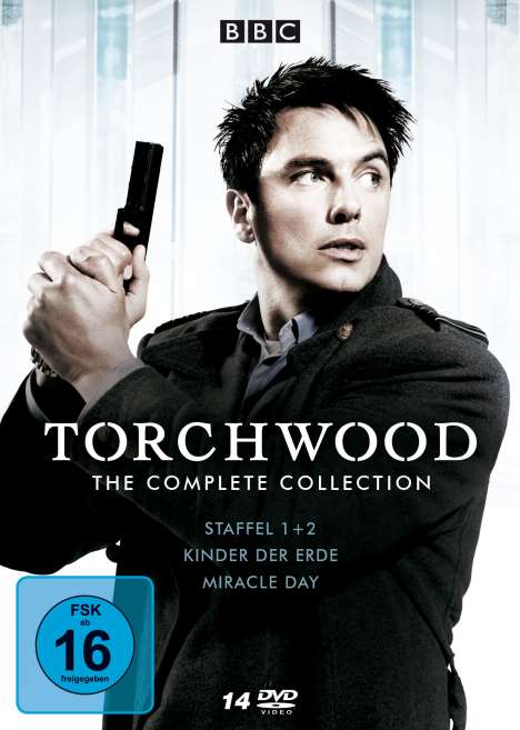 Torchwood (The Complete Collection), 14 DVDs