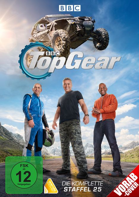 Top Gear Season 25, 2 DVDs