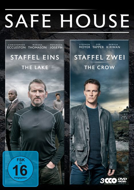 Safe House Staffel 1 &amp; 2, 3 DVDs