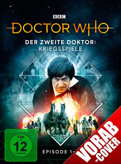 Doctor Who - Der Zweite Doktor: Kriegsspiele (Episode 1-4) (Digipack-Edition inkl. Sammelschuber), DVD