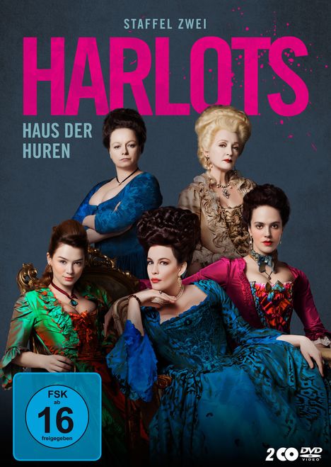 Harlots - Haus der Huren Staffel 2, 2 DVDs