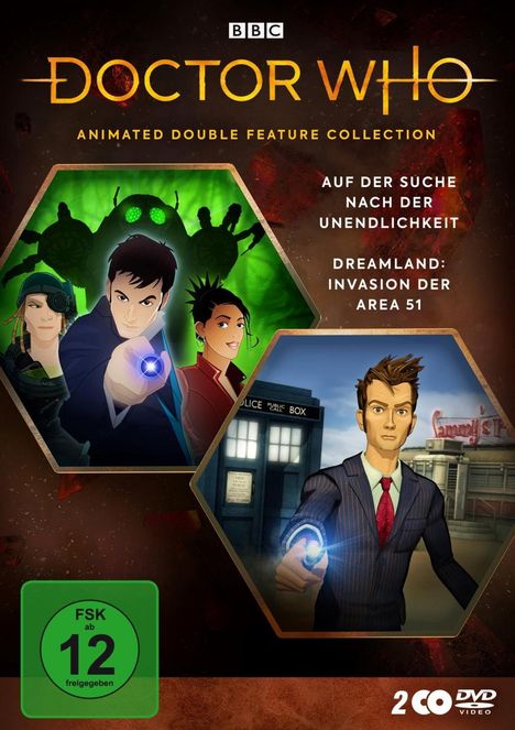 Doctor Who - Dreamland: Invasion der Area 51 / Auf der Suche nach der Unendlichkeit, DVD