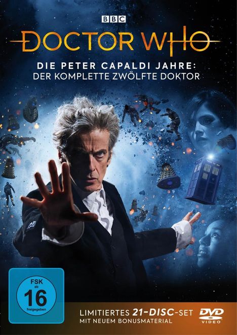 Doctor Who - Die Peter Capaldi Jahre: Der komplette 12. Doktor, 21 DVDs