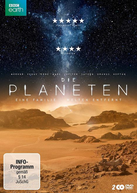 Die Planeten, 2 DVDs