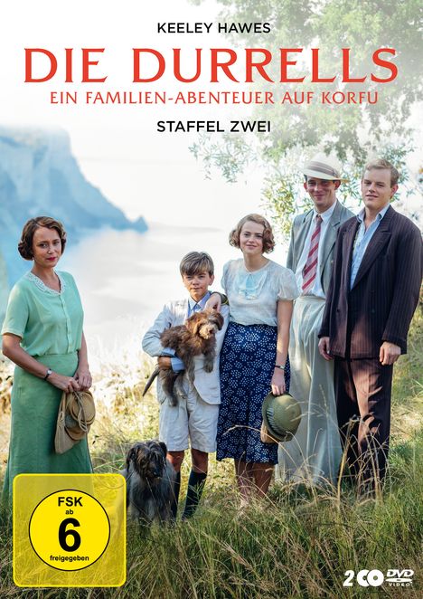 Die Durrells Staffel 2, 2 DVDs