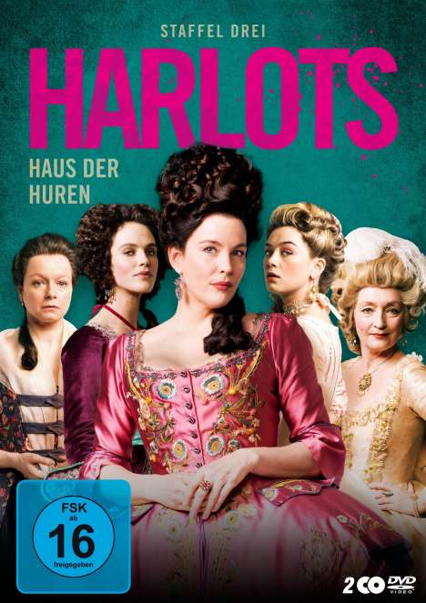 Harlots - Haus der Huren Staffel 3, 2 DVDs
