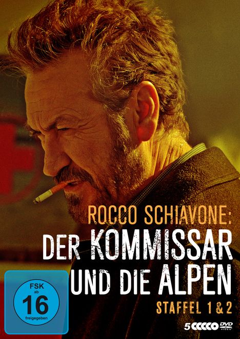 Rocco Schiavone: Der Kommissar und die Alpen Staffel 1 &amp; 2, 5 DVDs