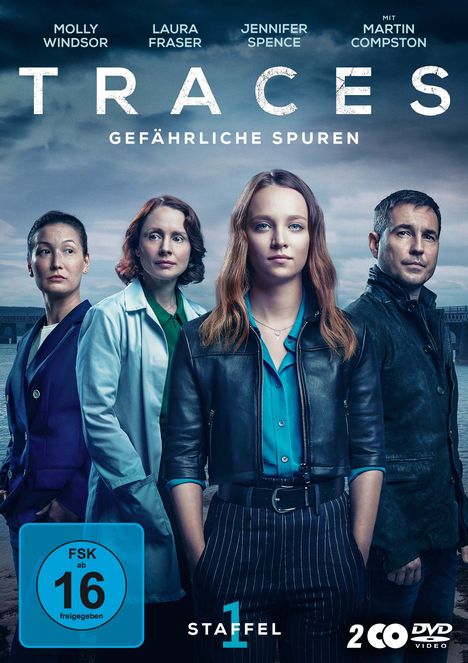 Traces - Gefähliche Spuren Staffel 1, 2 DVDs