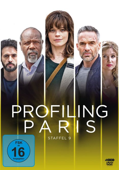 Profiling Paris Staffel 9, 4 DVDs