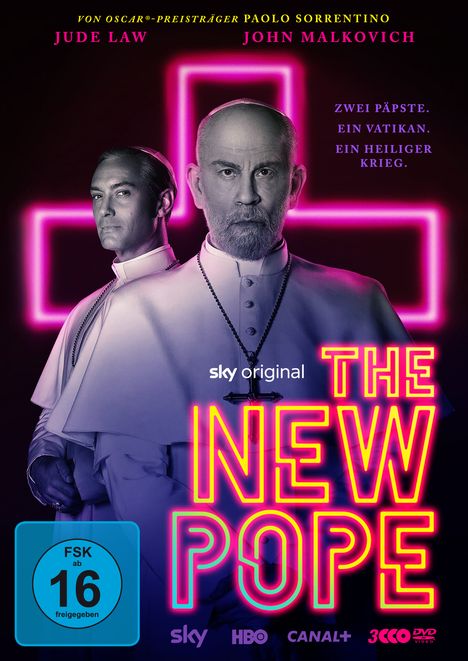 The New Pope, 3 DVDs
