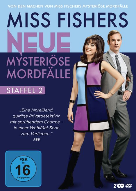 Miss Fishers neue mysteriöse Mordfälle Staffel 2, 2 DVDs