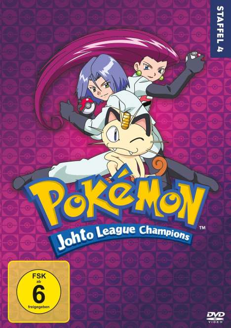 Pokémon Staffel 4: Die Johto Liga Champions, 7 DVDs