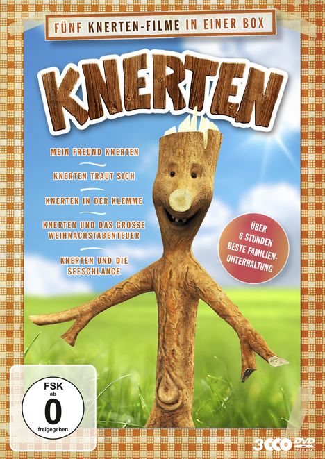 Knerten (Gesamtbox mit 5 Filmen auf 3 DVDs), 3 DVDs