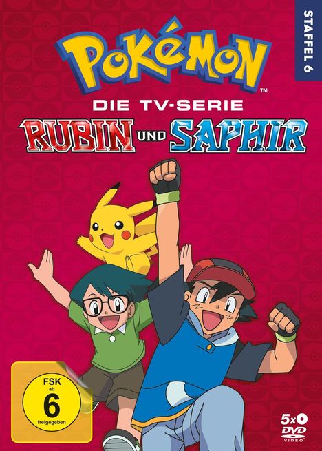 Pokémon Staffel 6: Advanced, 5 DVDs