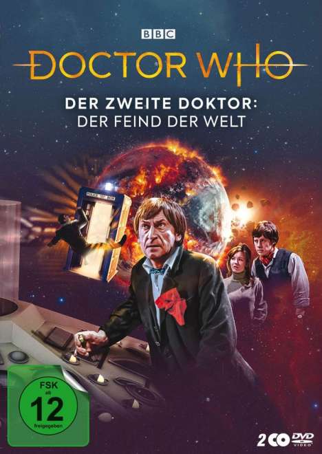 Doctor Who - Zweiter Doktor: Der Feind der Welt, 2 DVDs