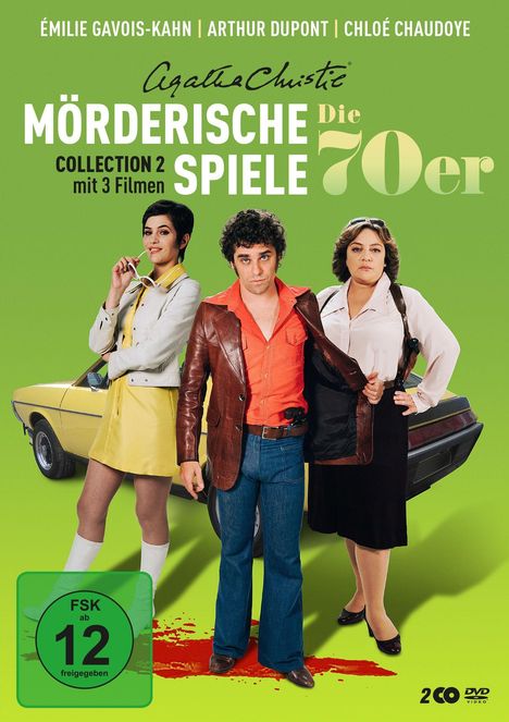 Agatha Christie: Mörderische Spiele - Die 70er Collection 2, 2 DVDs