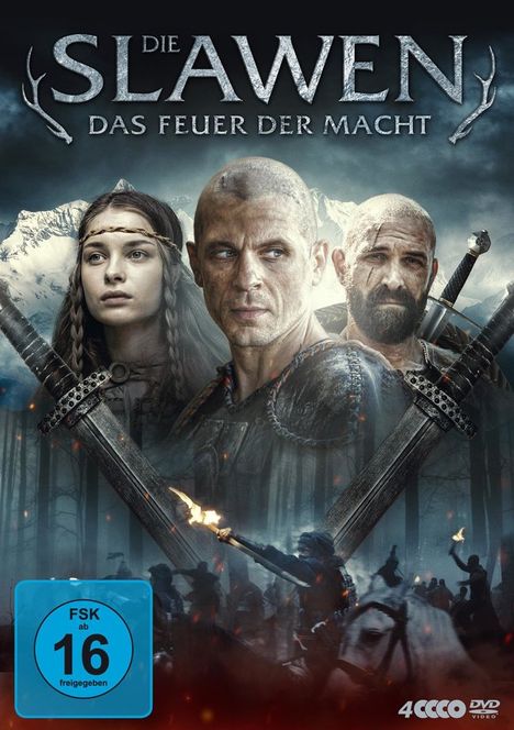 Die Slawen - Das Feuer Der Macht, 4 DVDs