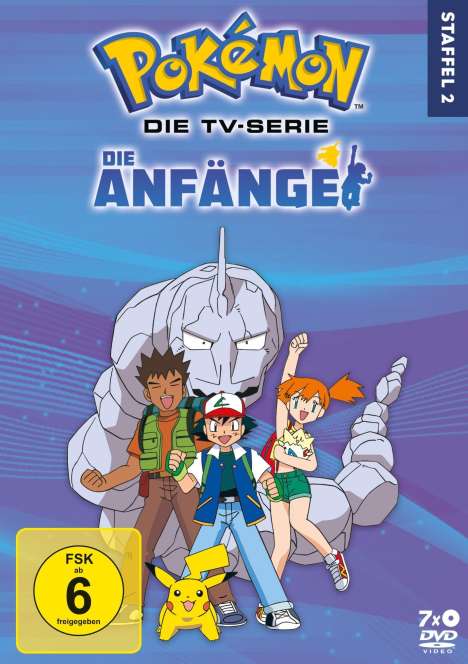 Pokémon Staffel 2: Orange Liga, 7 DVDs