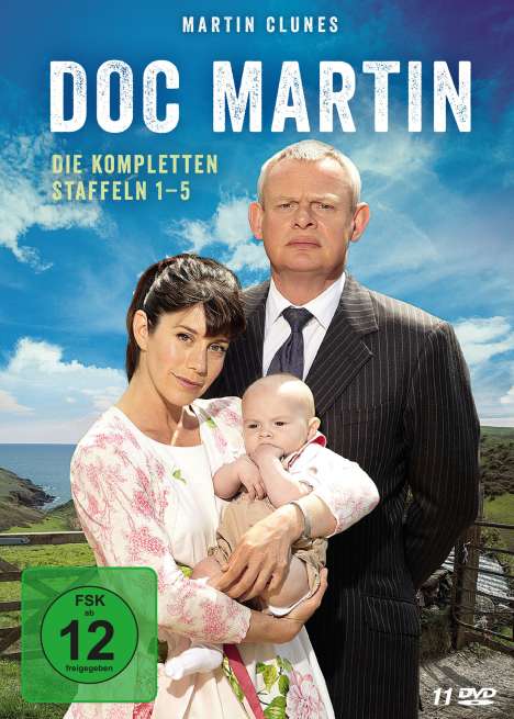 Doc Martin Staffel 1-5, 11 DVDs
