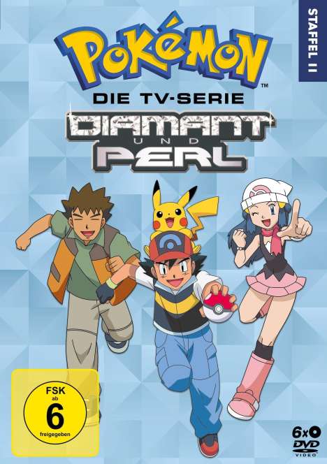 Pokémon Staffel 11: Diamant und Perl - Battle Dimension, 6 DVDs