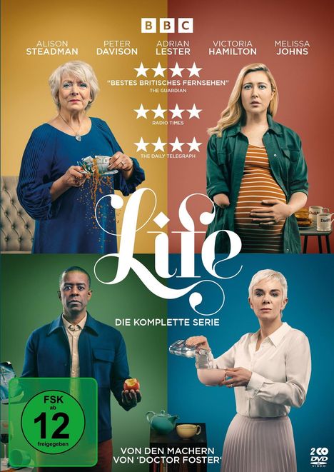 LIFE (Komplette Serie), 2 DVDs