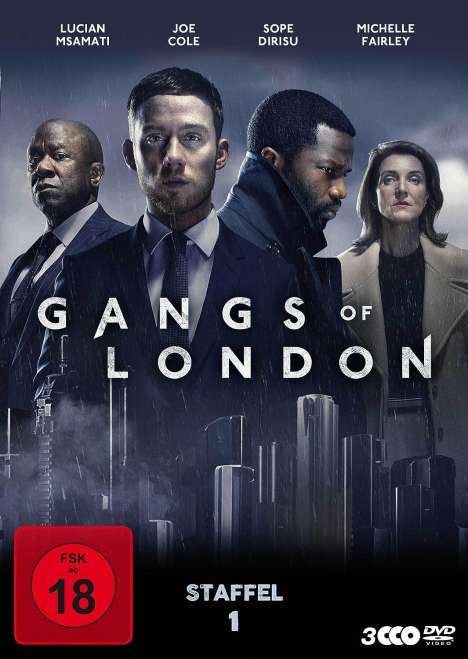 Gangs of London Staffel 1, 3 DVDs