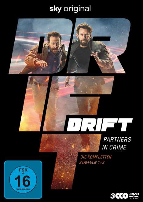 Drift: Partners in Crime Staffel 1 &amp; 2, 4 DVDs