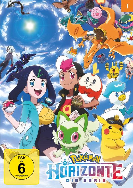 Pokémon Horizonte Vol. 1, 2 DVDs