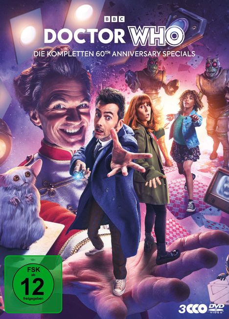 Doctor Who - Die kompletten 60th Anniversary Specials, 3 DVDs