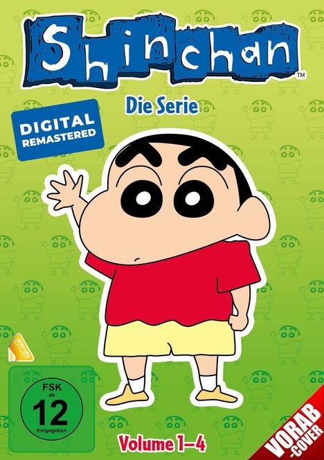 Shin Chan Vol. 1-4 (Limited Edition), DVD